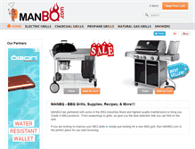 Tablet Screenshot of manbq.com